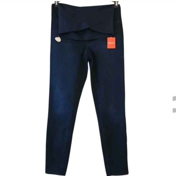83 SPANX MAMA MATERNITY JEANISH ANKLE LEGGING WOMEN'S SIZE MEDIUM - Picture 10 of 14